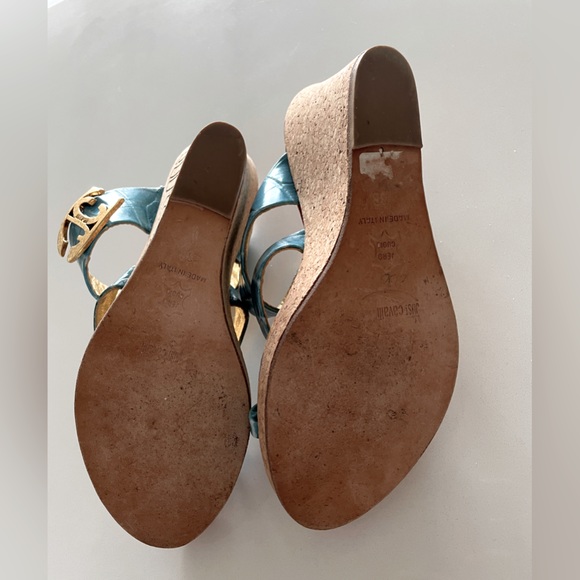 Just Cavalli 🐚 Wedges Sandals Summer Print 🐚 - Picture 10 of 10